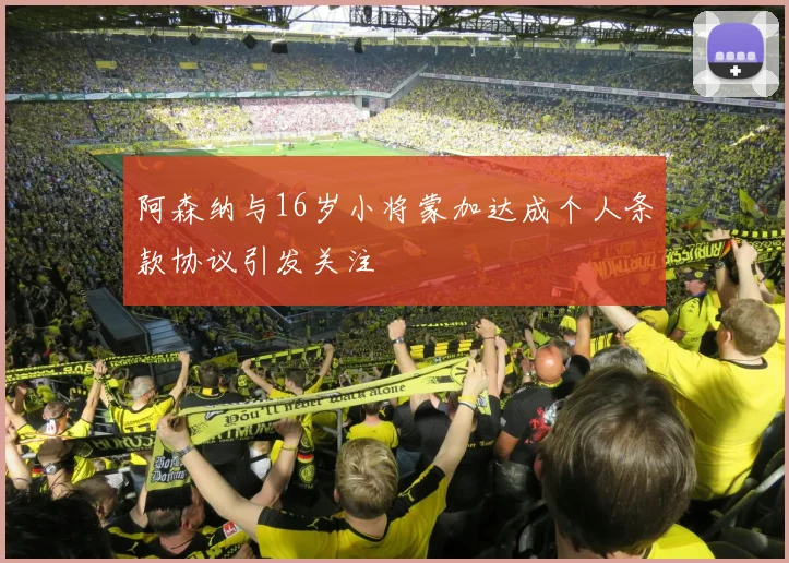 阿森纳与16岁小将蒙加达成个人条款协议引发关注